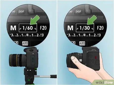 Image titled Choose a Camera Shutter Speed Step 1