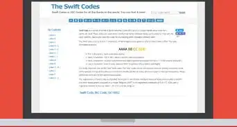 Find the Swift Code for a Bank