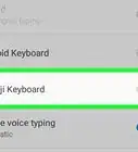 Change Keyboard on Android