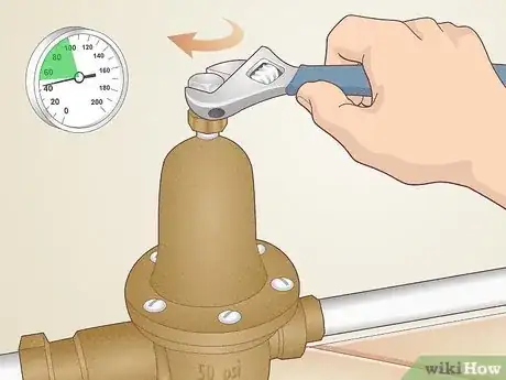 Image titled Adjust Water Pressure Regulator Step 5