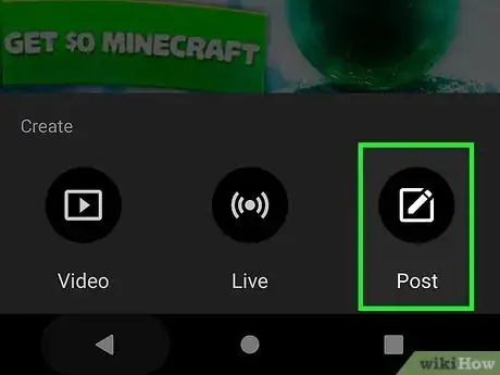 Image titled Make a Community Post on YouTube Step 8