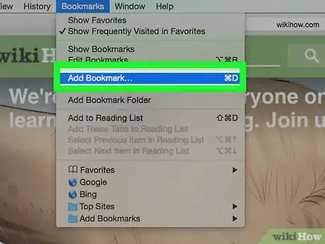 Image titled Add a Bookmark in Safari Step 11