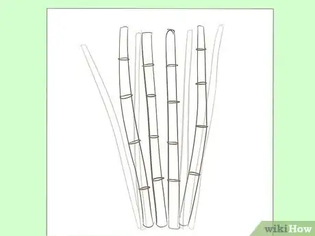 Image titled Draw Bamboo Step 3