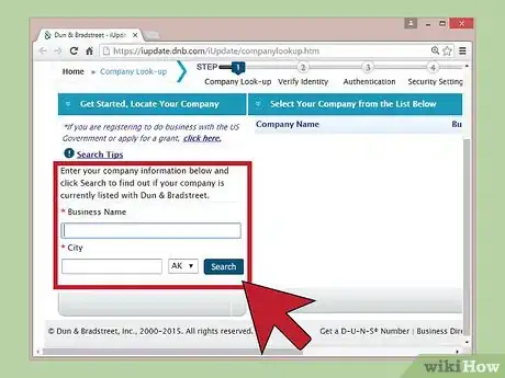 Image titled Acquire a DUNS Number Step 3