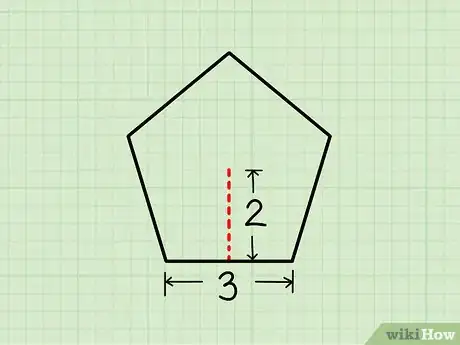 Image titled Find the Area of a Regular Pentagon Step 1