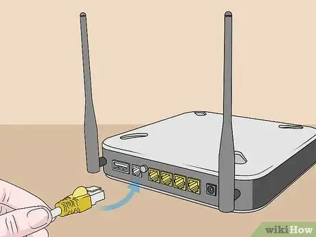 Image titled Connect a Router to a Modem Step 7