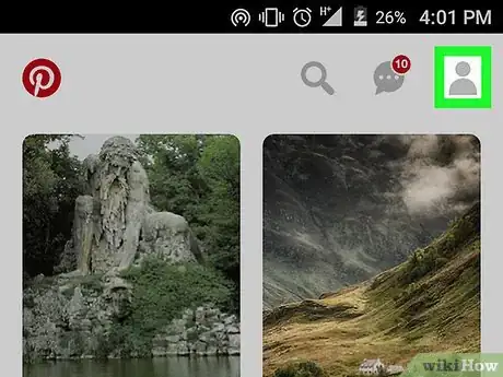 Image titled Log Out of Pinterest on Android Step 2