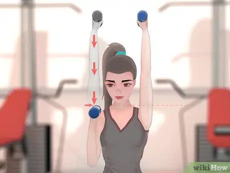 Image titled Work Your Back With Dumbbells Step 6