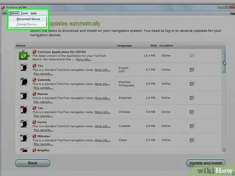 Image titled Update TomTom Step 14