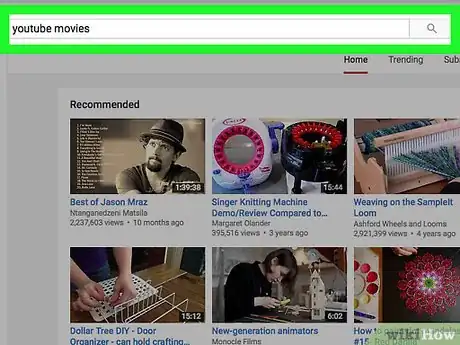 Image titled Find Full Length Movies on YouTube Step 3