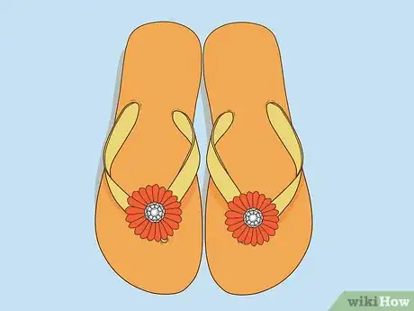 Image titled Decorate Flip Flops Step 4