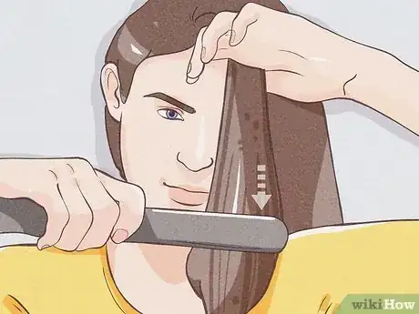 Image titled Get Shiny Hair While Using a Flat Iron Step 11