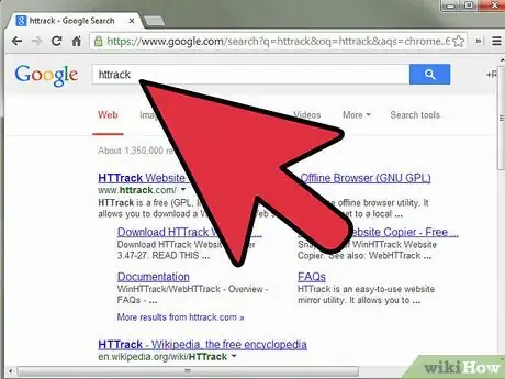 Image titled Use HTTrack Step 1