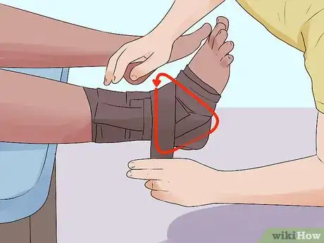 Image titled Tape an Ankle Like an Athletic Trainer Step 11