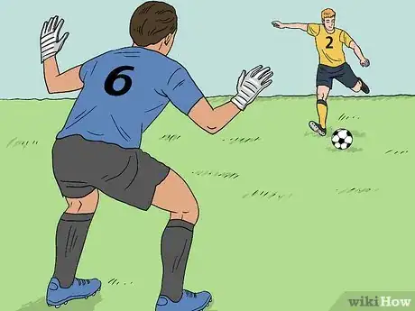 Image titled Dive in Soccer Step 1