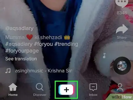 Image titled Livestream on TikTok on iPhone or iPad Step 4