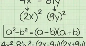 Factor the Difference of Two Perfect Squares