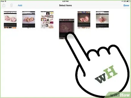 Image titled Rearrange Photos in an iPad Photo Album Step 8