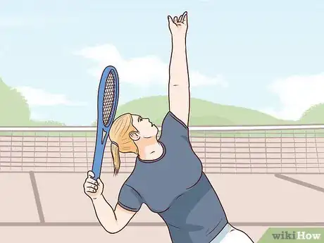 Image titled Hit a Kick Serve in Tennis Step 5