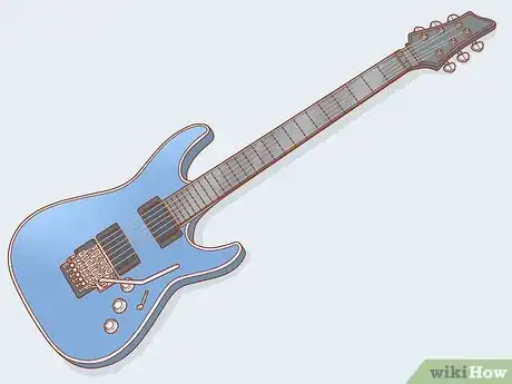 Image titled Restring a Floating Bridge (Floyd Rose) Step 1