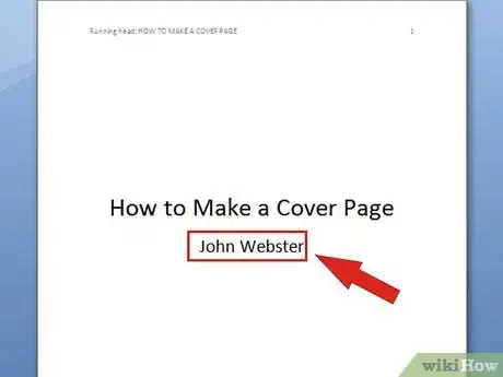 Image titled Make a Cover Page Step 25