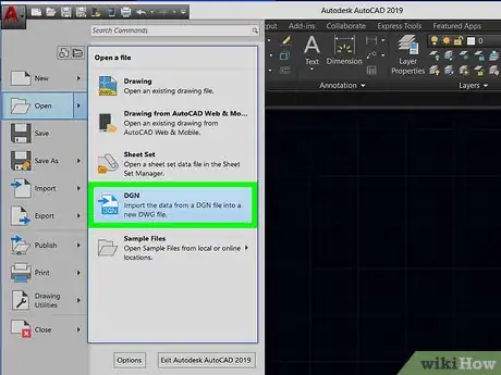 Image titled Open DGN Files in AutoCAD on PC or Mac Step 4