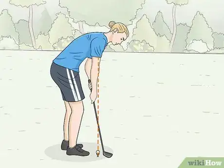 Image titled Hit Golf Irons Step 1