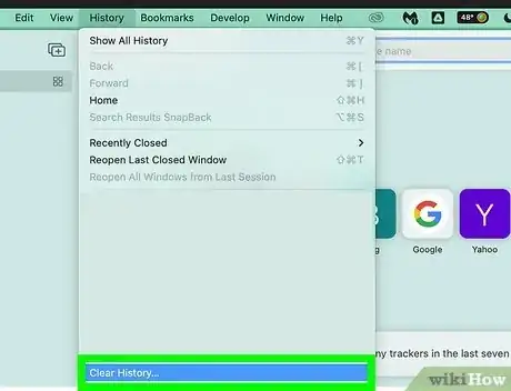 Image titled Clear Safari Search History Step 8