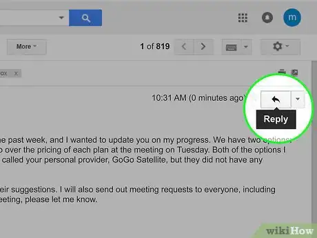 Image titled Reply to an Email Step 3