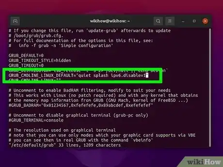 Image titled Disable Ipv6 on Linux Step 7