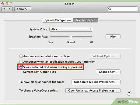 Image titled Activate Text to Speech in Mac OSx Step 10