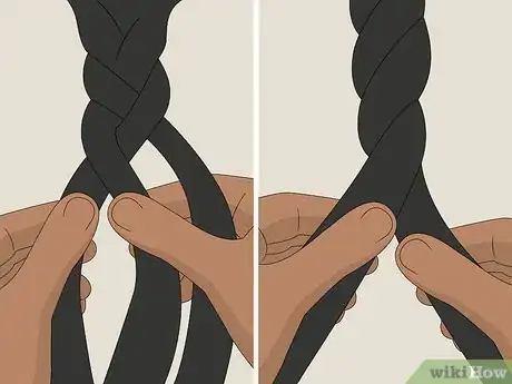 Image titled Stretch Natural Hair for Braids Step 15