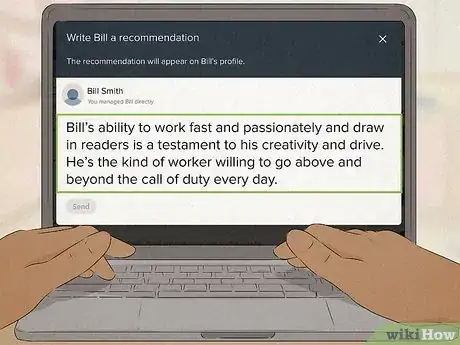 Image titled Write a LinkedIn Recommendation Step 12