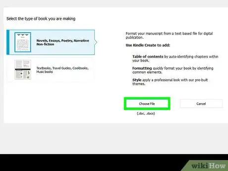 Image titled Create a Kindle Book Step 6