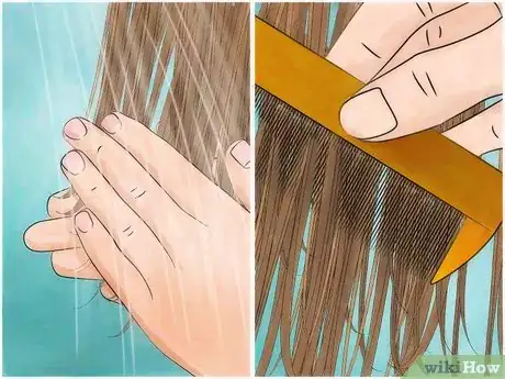 Image titled Use a Lice Comb on Dry Hair Step 8