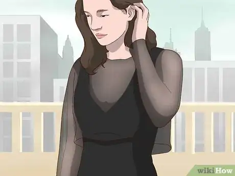 Image titled Cover Your Arms in a Sleeveless Dress Step 1