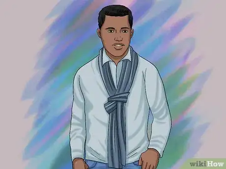 Image titled Tie a Scarf Around the Neck Step 10