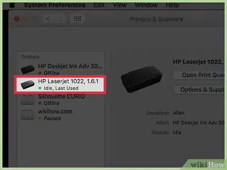 Image titled Install Drivers for the HP Laserjet 1020 on Mac OS X Step 17