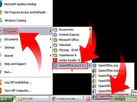 Image titled Use OpenOffice.org Writer Step 2Bullet1