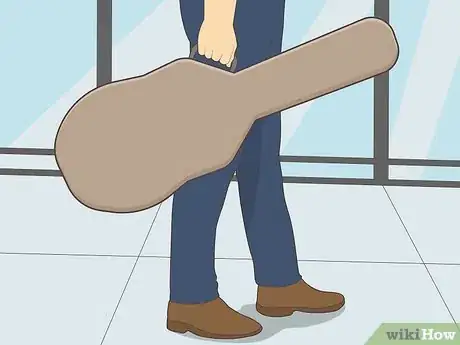 Image titled Take Your Guitar on a Plane Step 2