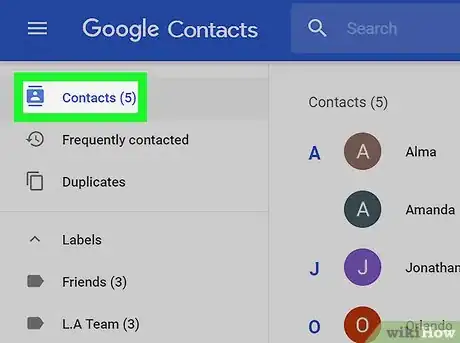 Image titled Find Contacts in Gmail Step 4