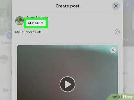 Image titled Share Videos on Facebook Step 17