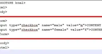 Create a Check Box with HTML