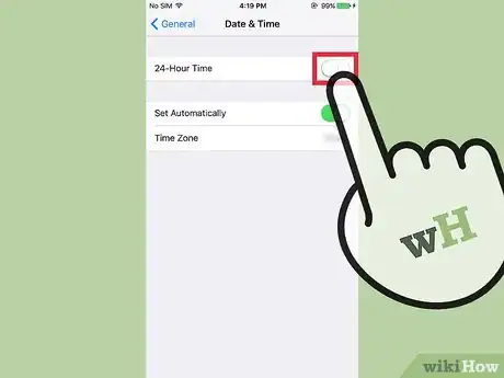 Image titled Set a 12‐Hour Clock on an iPhone Step 4