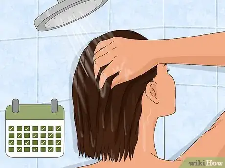 Image titled How Often Should You Wash Short Hair Step 1