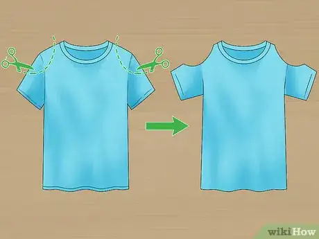 Image titled Cut a Tshirt Cute Step 5