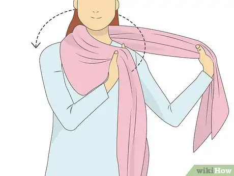 Image titled Wear a Thick Scarf Step 2