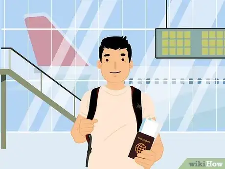 Image titled Have Airport Etiquette Step 1