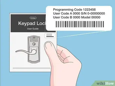 Image titled Change Code on Schlage Lock Step 1