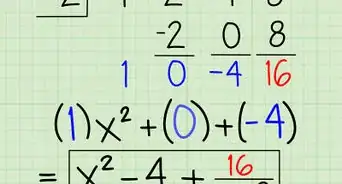 Divide Polynomials Using Synthetic Division